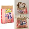 PopcornBag Cat Tent Toy PlayTunnel Tent House Dogs Kraft Paper Bag Hideaway Tunner Boredom Pet Indoor Entertainment Toy