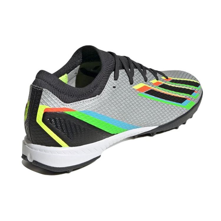 Adidas X Speedportal.3 TF Silver Metallic Black Men Sneakers Core-Black Solar-Yellow GW8486