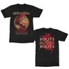 Sepultura 2026 Tour "The Place" Zweifarbiges T-Shirt