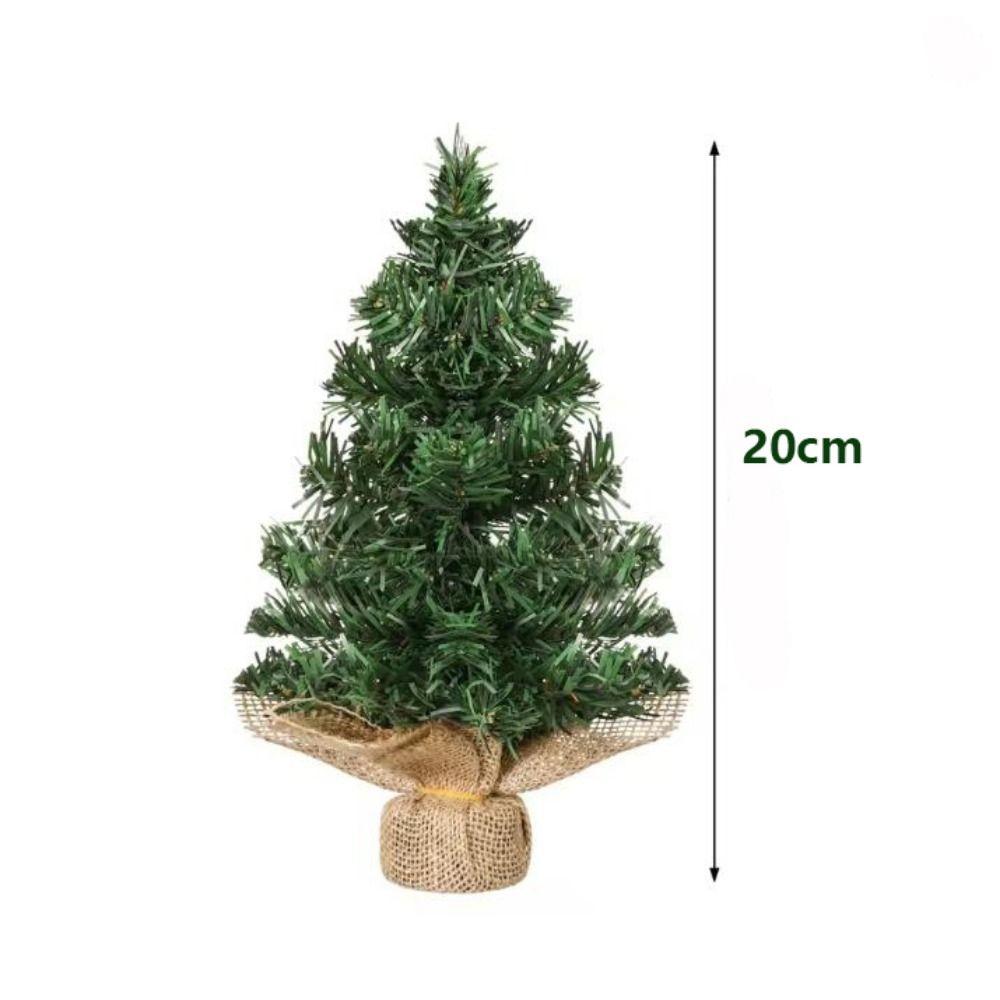 Plastic Desktop Fake Pine 15/20/30cm DIY Small Desktop Decorative