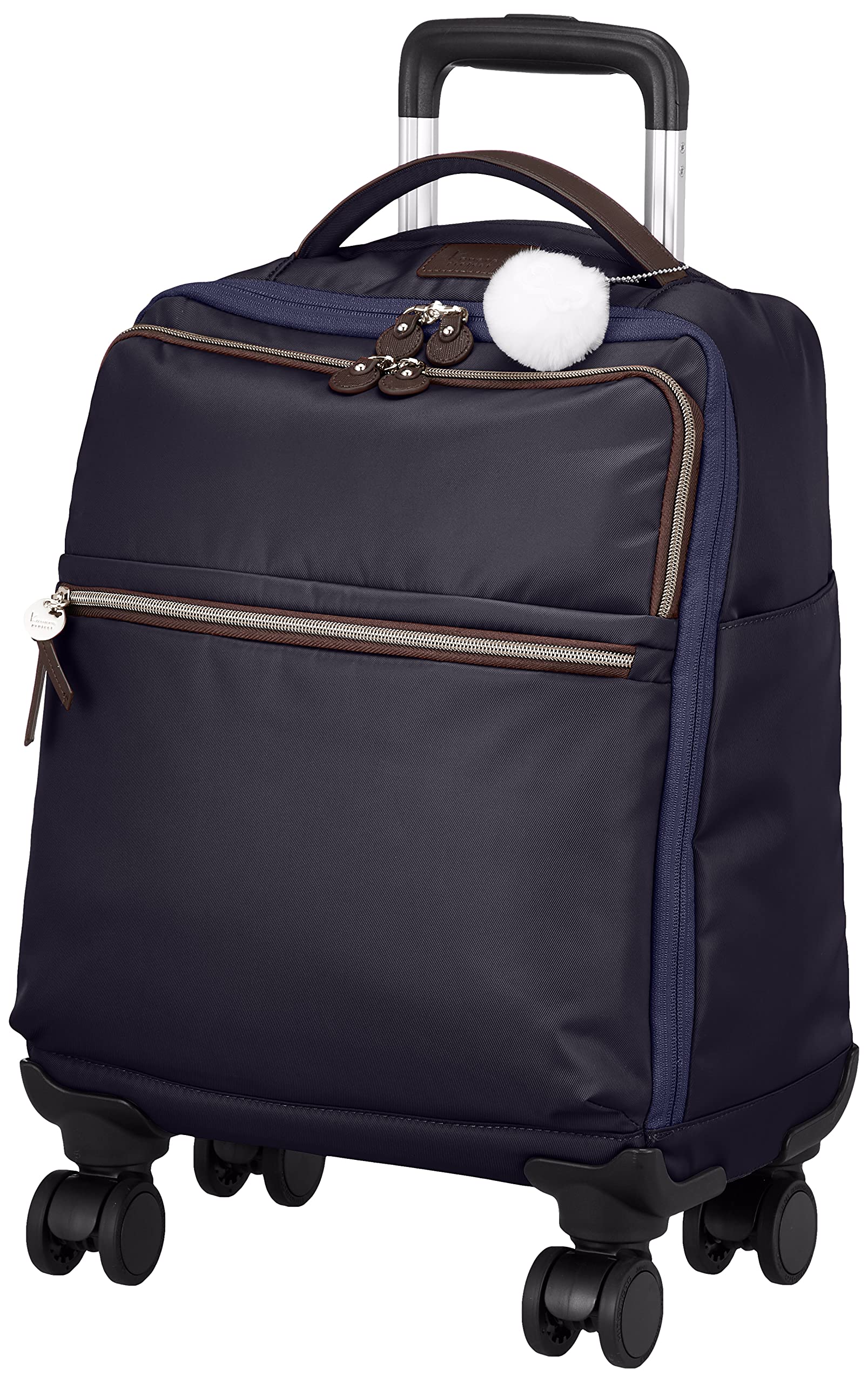 

Carry bag Equipped with silent casters with stopper For everyday use to overnight use Kanana My Trolley 24L 52 cm Navy [Kanana Project] Carry-on 2.2kg Темно-синій
