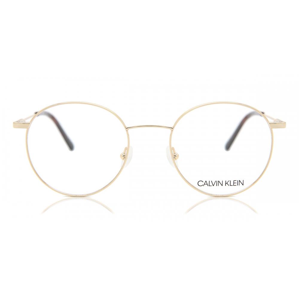 

Calvin Klein Ck19119 717 Unisex Eyeglasses Gold/49-20-145