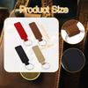4Pcs Zipper Pulls Pullers PU Leather Accessories Decorative Stylish Heads Pull Tabs for Bag