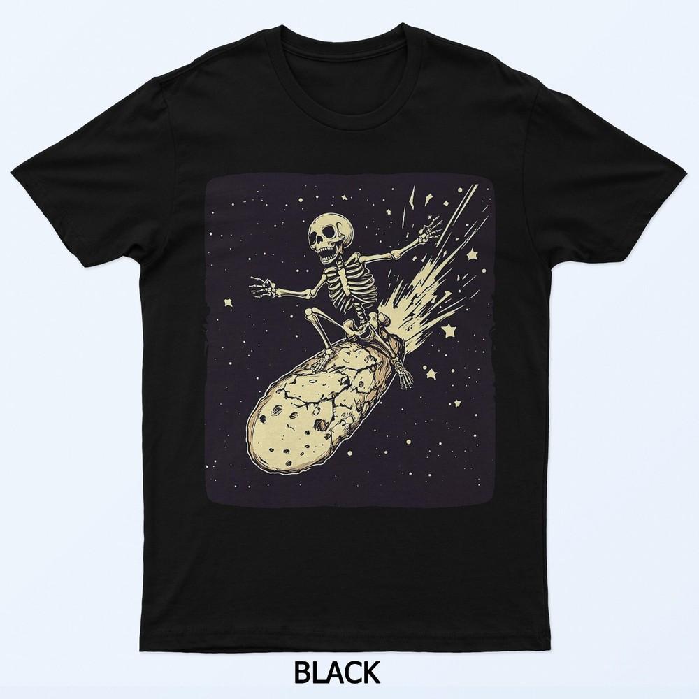

Skeleton Meteor Madness Begins T-Shirt 3XL