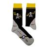 Heel Tread Unisex Adult Jolly Roger Socks