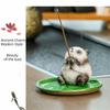 Frog Bear Panda Incense Stick Holder Resin Crafts Incense Holder Zen Incense Burner  Living Room