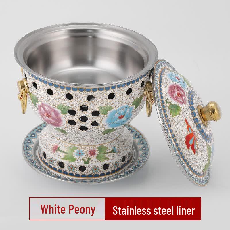 Qiwei Personal Pure Copper Alcohol Hot Pot