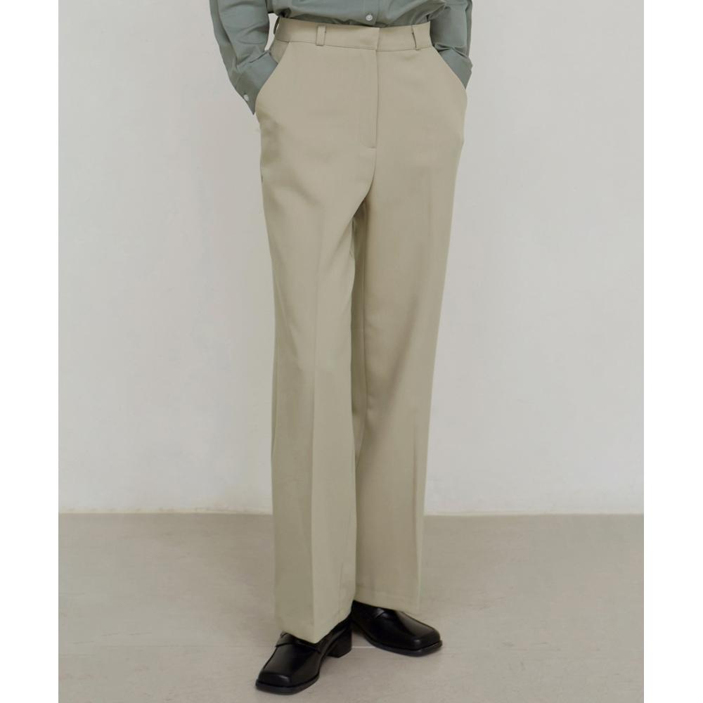 

NICKNICOLE MODERN WIDE SLACKSLIGHT KHAKI