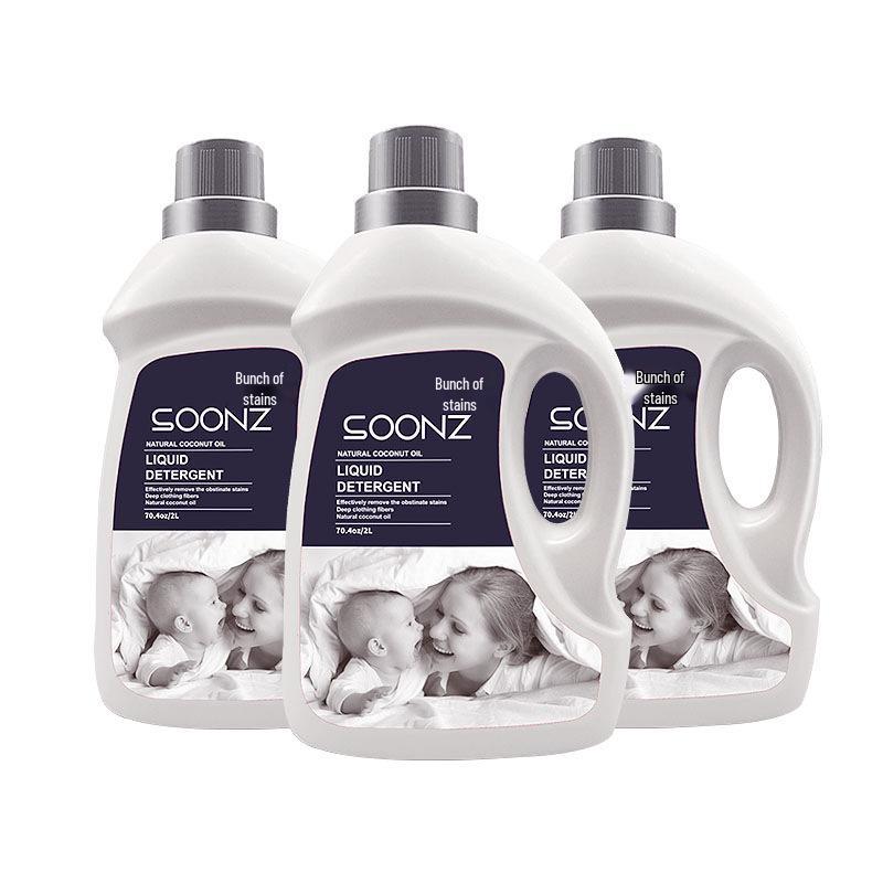 Coconut Oil Baby Laundry Detergent: Gentle, Softening, and Stain Removal for Infant Underwear and Clothes