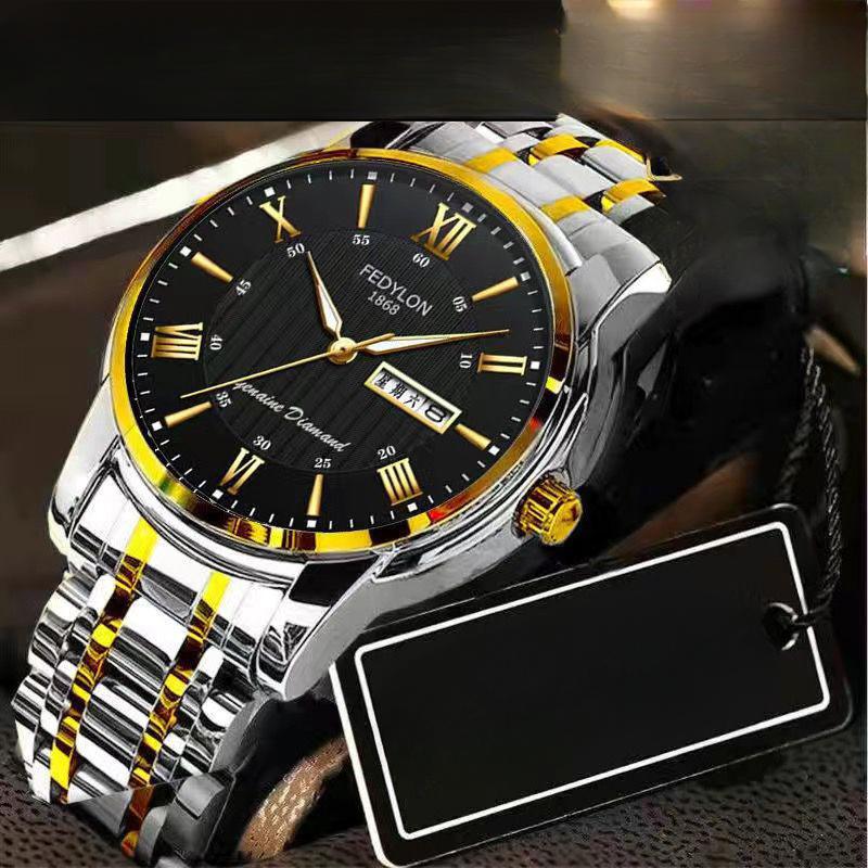 Men's Watches  Non-mechanical Watches Men's New Luminous Quartz Watches  Men's Waterproof Watches