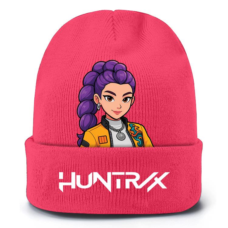 Demon Hunter Knitted Hat Cartoon Headgear Cotton Winter Cap Anime Birthday Gifts