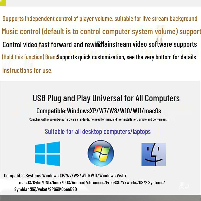 USB Volume Control Knob for PC and Laptop