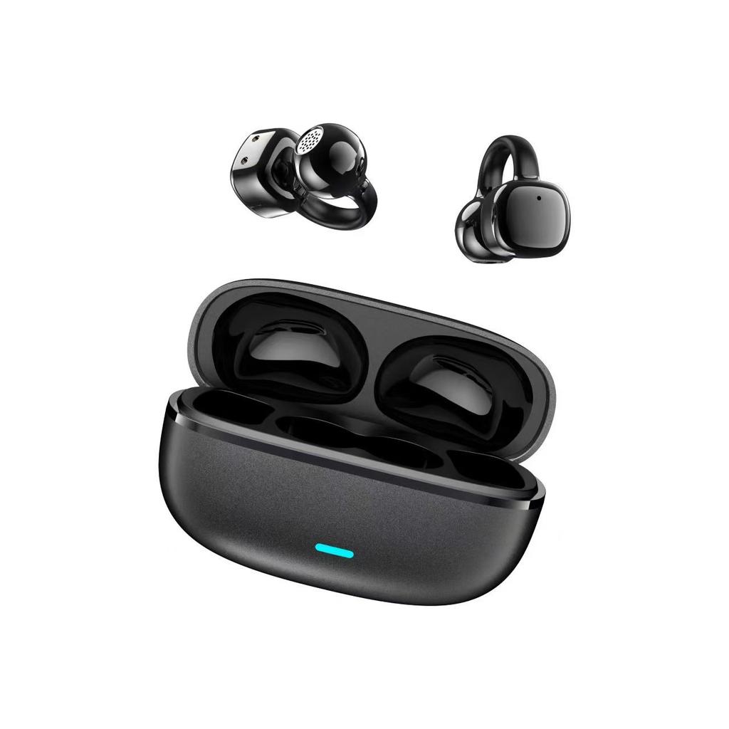 AI Translation Bluetooth 5.3 Clip-on OWS Design Earphones Panoramic Sound Effect Earphones Comfortable To Wear Waterproof Sports Earbuds