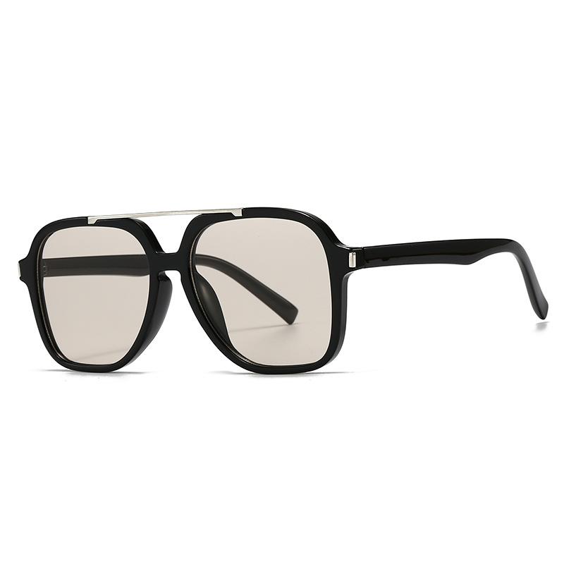New Retro Tortoise Shell Square Sunglasses Women Men UV400 Luxury Brand Design Trendy Casual Sun Glasses