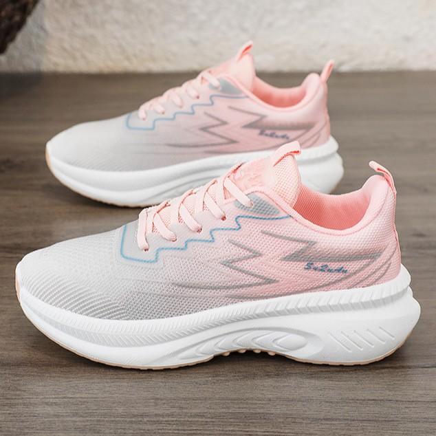 Autumn sports shoes women's new comfortable and breathable fashion versatile lightweight casual women's shoes soft-soled running shoes