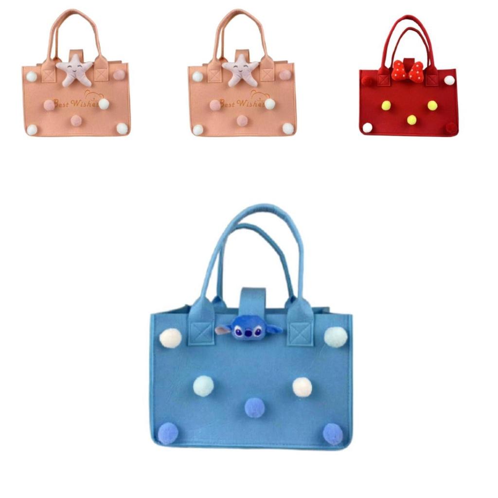 Trendy Felt Tote Bag Perfect For Fashionable Shopping And Gifting