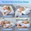 Memory Foam Pillows Butterfly Shaped Relaxing Rebound Comfort Memory Sleep Cervical Orthopedic Neck Pillow Massage Bed Pillow