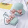 Women Creative Gifts Summer Straw Hat Korean Version Big Bow Sun Hat Outdoor Outing Sunscreen Beach Hat Girl Baby Cool Hats