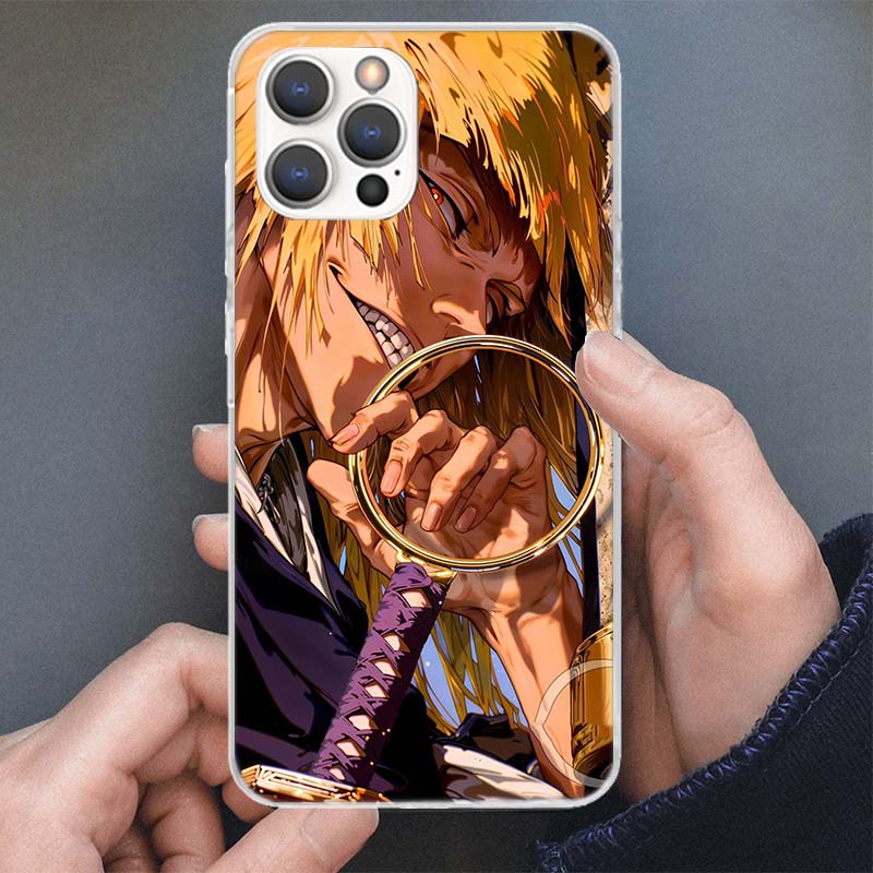 Bleach Shinji Hirako Phone Case For iPhone 17 16 15 14 13 12 11 Pro Max Mini Plus Air 7 SE 8 Soft Silicone Print Shell Funda 17