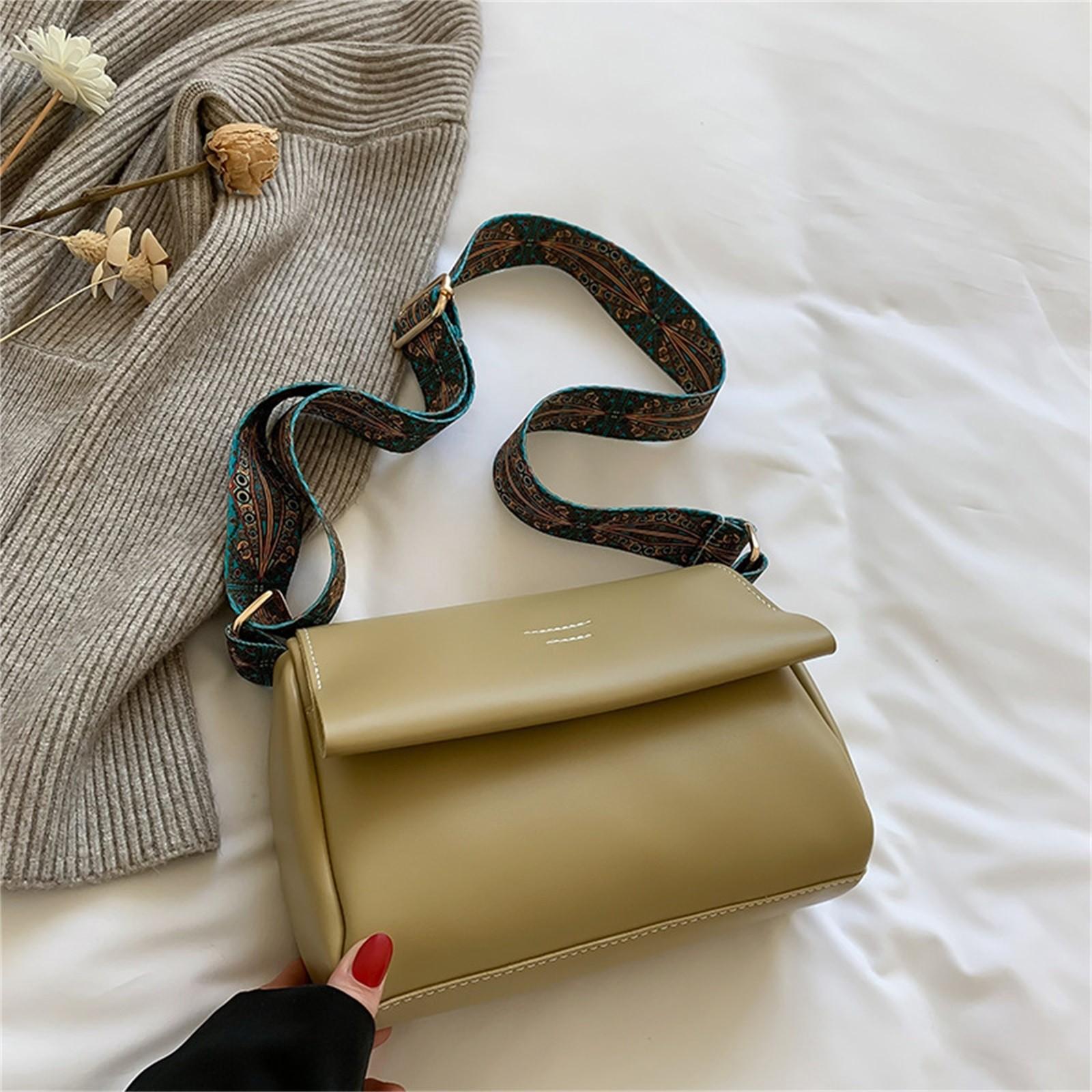 

Модная многофункциональная сумка через плечо большой емкости One Size хаки