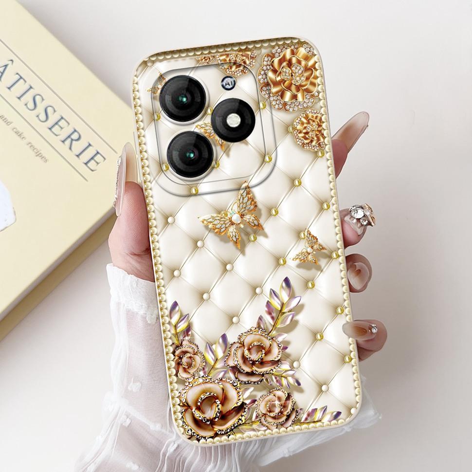 For Itel A70 A665L Case Soft Silicone Fashion Rabbit Phone Cover For Itel A 70 A70 Fundas ItelA70 Casing Shockproof Cover