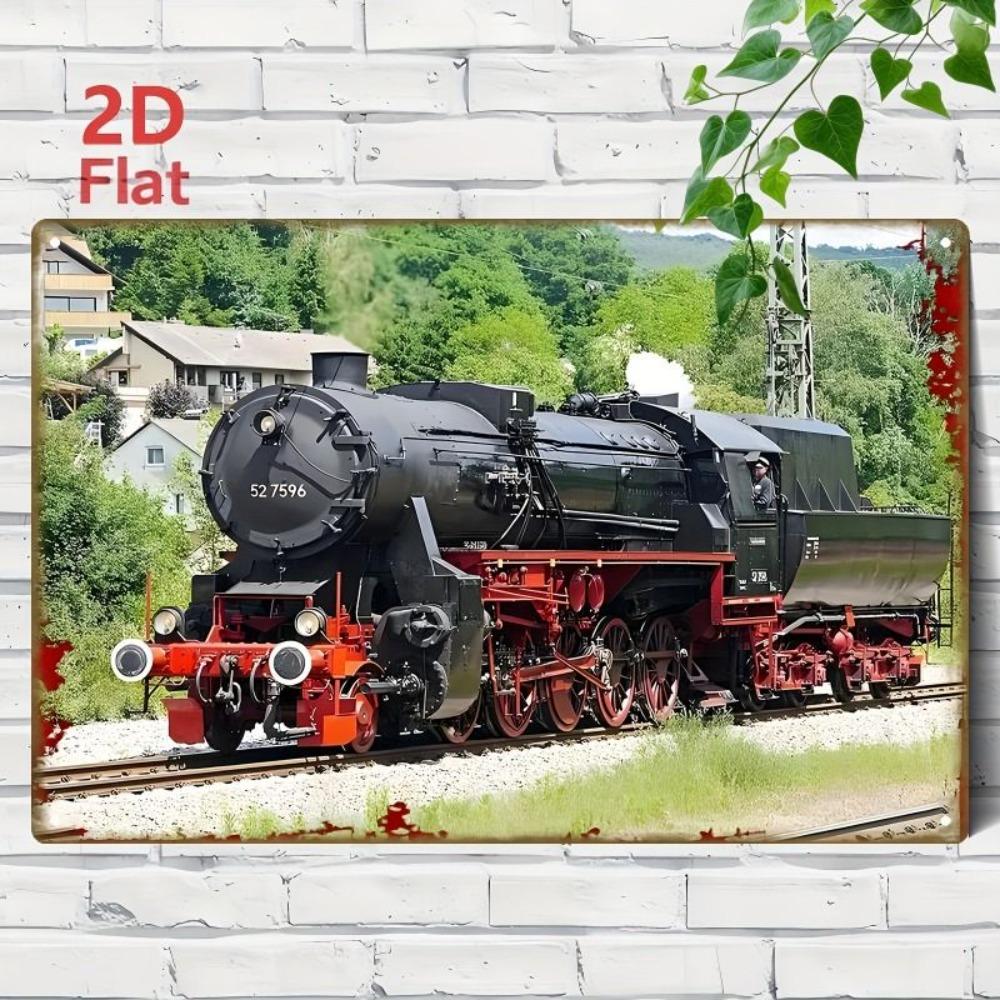 Vintage Automotive Metal Wall Art Decor for Home Garage Bar