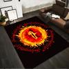 Eye of Sauron Design Rug Non-slip Rug Suitable for Living Room and Bedroom Sofas.