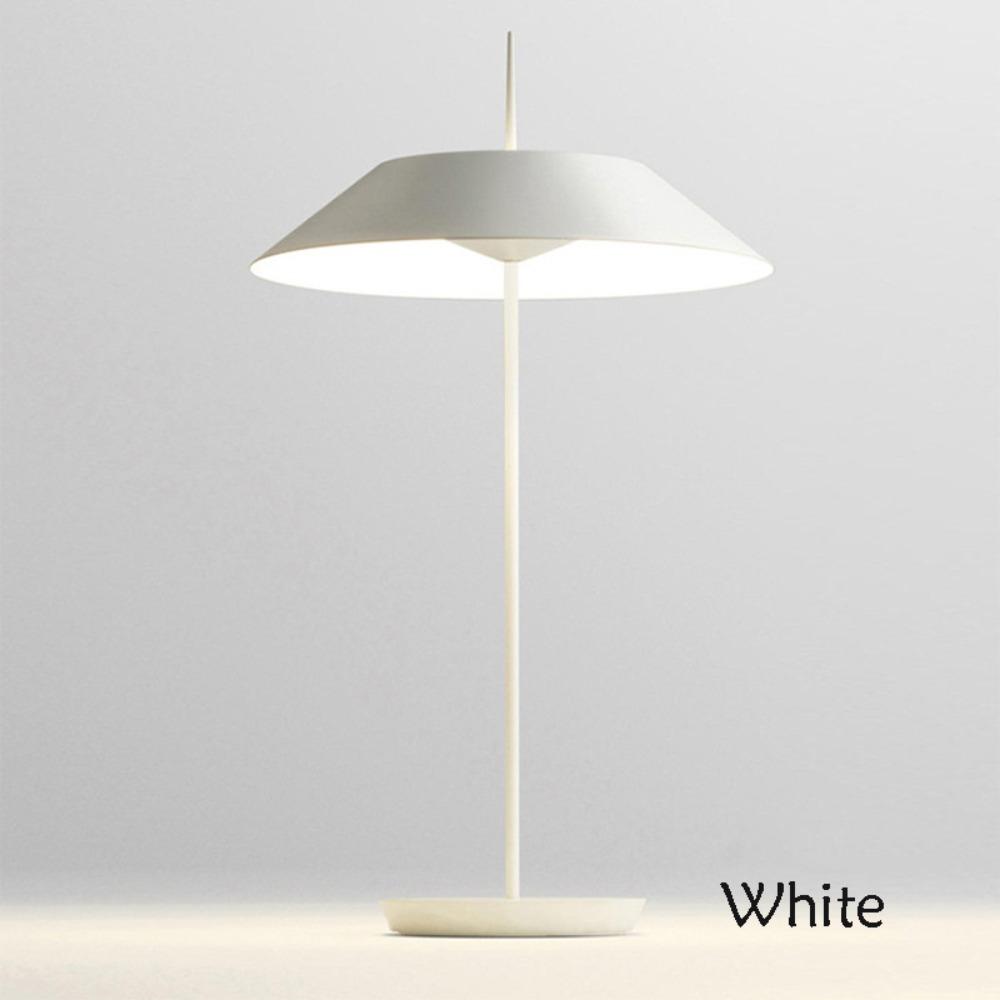 Dimmable LED Lights Rechargeable Table Lamp Umbrella Floor Lamp Desk Lamp  Study Room 1800 mA белый