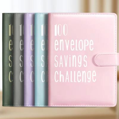 Colorful 100 Day Challenge Budget Binder Cash Budget Money Saving Binder Journal Planner