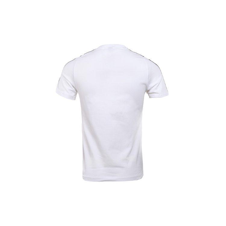 Adidas T Shirts Men's White Crew Neck Moderate Straight Fit S98716