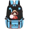 Anime One Piece High Quality Female Backpack Waterproof Knapsack with Ligh Tweight Book Bag for Kid Gifts Men Women Travel Bag Leisure Bag Rucksack