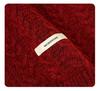 Angola Damen Roter Wollstrickschal: Warmer, Verdickter Schal, Koreanischer Stil, Ideal für Herbst/Winter.