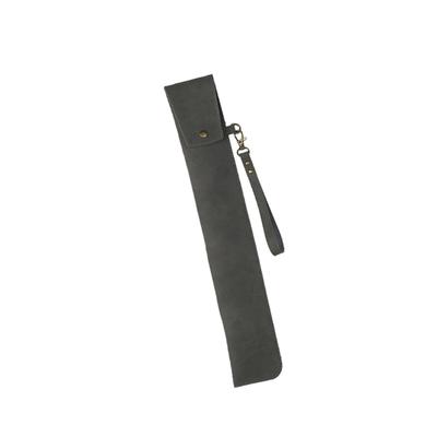 Retro Leather Drumstick Protector Case Offering Professional Guard and Large Capacity with Hand Carry for Musicians