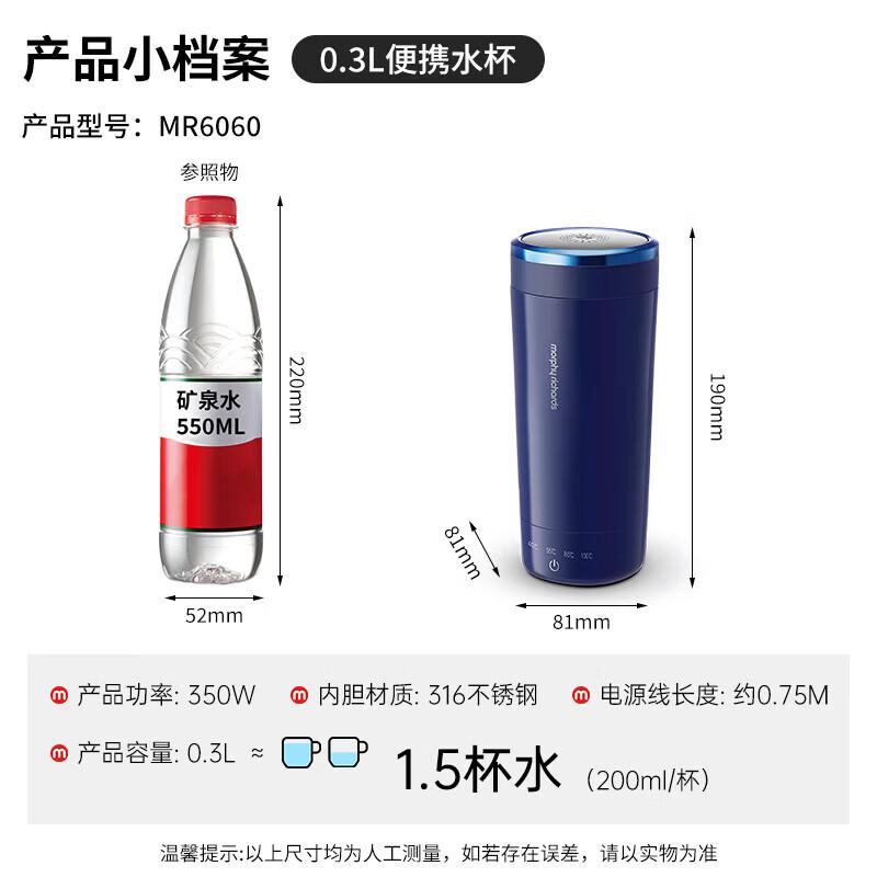 Morphy Richards Portable Electric Kettle 0.3L