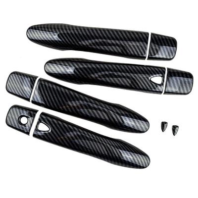 Auto Carbonfaser Stil Türgriffabdeckung Zierleiste ABS Kunststoff Dekoration Passend für Nissan Maxima 2016 2017 2018