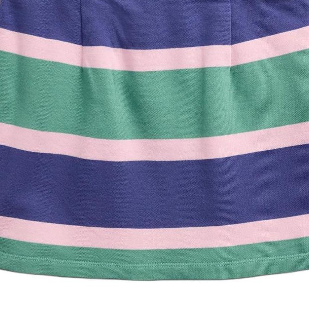 Polo Ralph Lauren Striped Cotton Terry Dress Kids Dresses Multicolor CWPOSKTG6H20134-999