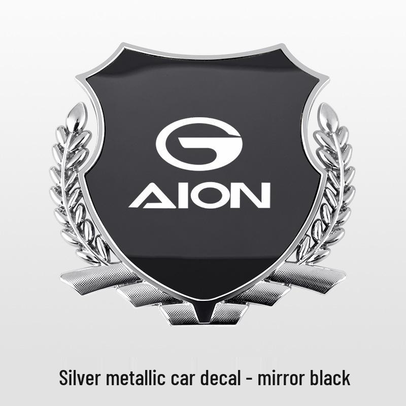 Kovová samolepka s emblémem pšeničného klasu pro vozy GAC AION Y, S, V, LX