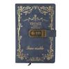 Password Book Multipurpose Portable Fashionable Exquisite Europn   Vintage Lock Diary for Writing