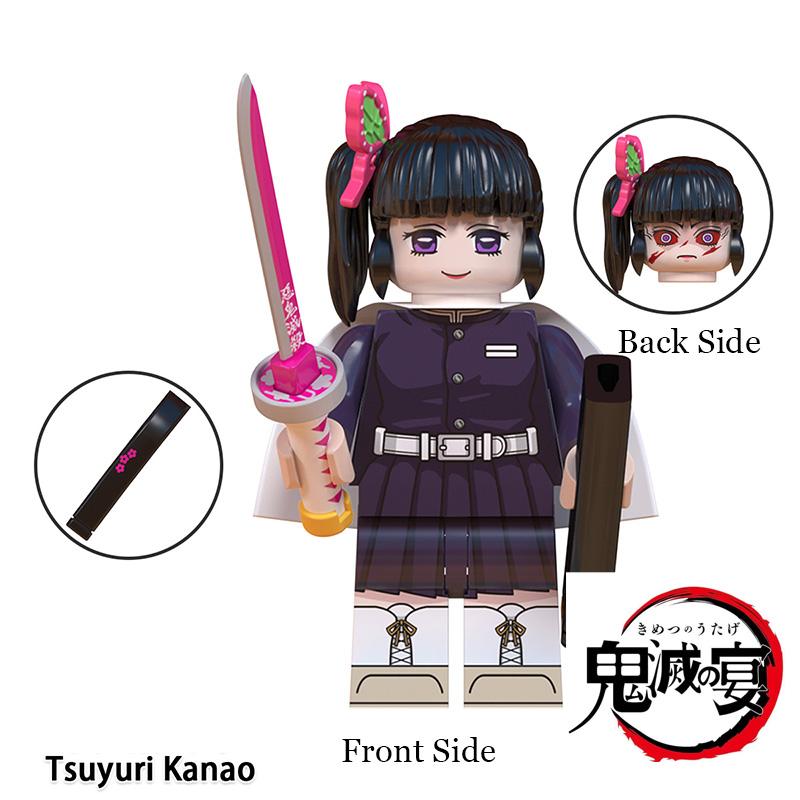 Slayer Assembled Demon Building Blocks Iguro Obanai Kanroji Mitsuri Puzzle Toy