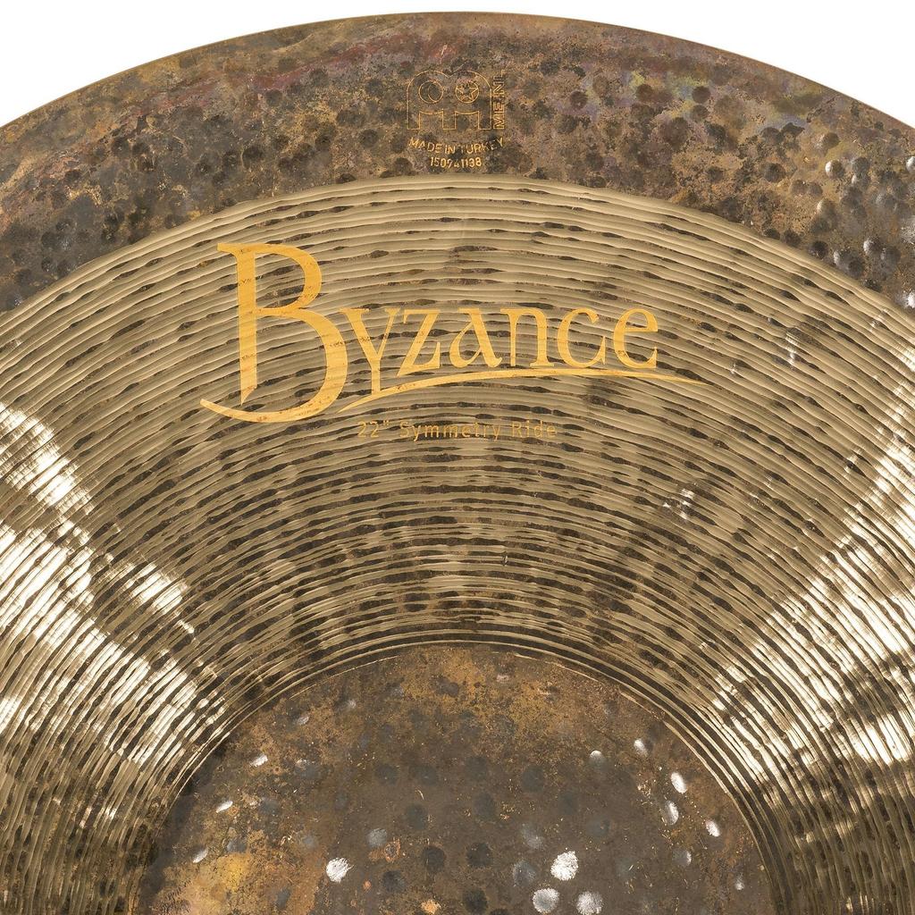 MEINL Byzance Jazz Series Ride Cymbal Ralph Peterson Signature Model Symmetry Ride B22SYR 22" []