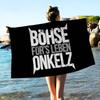 Band B-Bohse O-Onkelz Mikrofaserdecke Schnelltrocknende Strandtücher Übergröße Druck Super Saugfähige Pool-Handtuchdecke