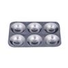 Student Aluminum Palette for Painting Pigment Mixing - Round & Rectangular Options