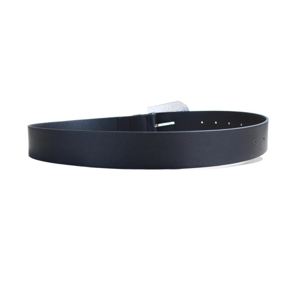 PU Leather Rhinestone Belt Zinc Zinc Alloy Jeans Waistband All-match Women Belt  Decorative