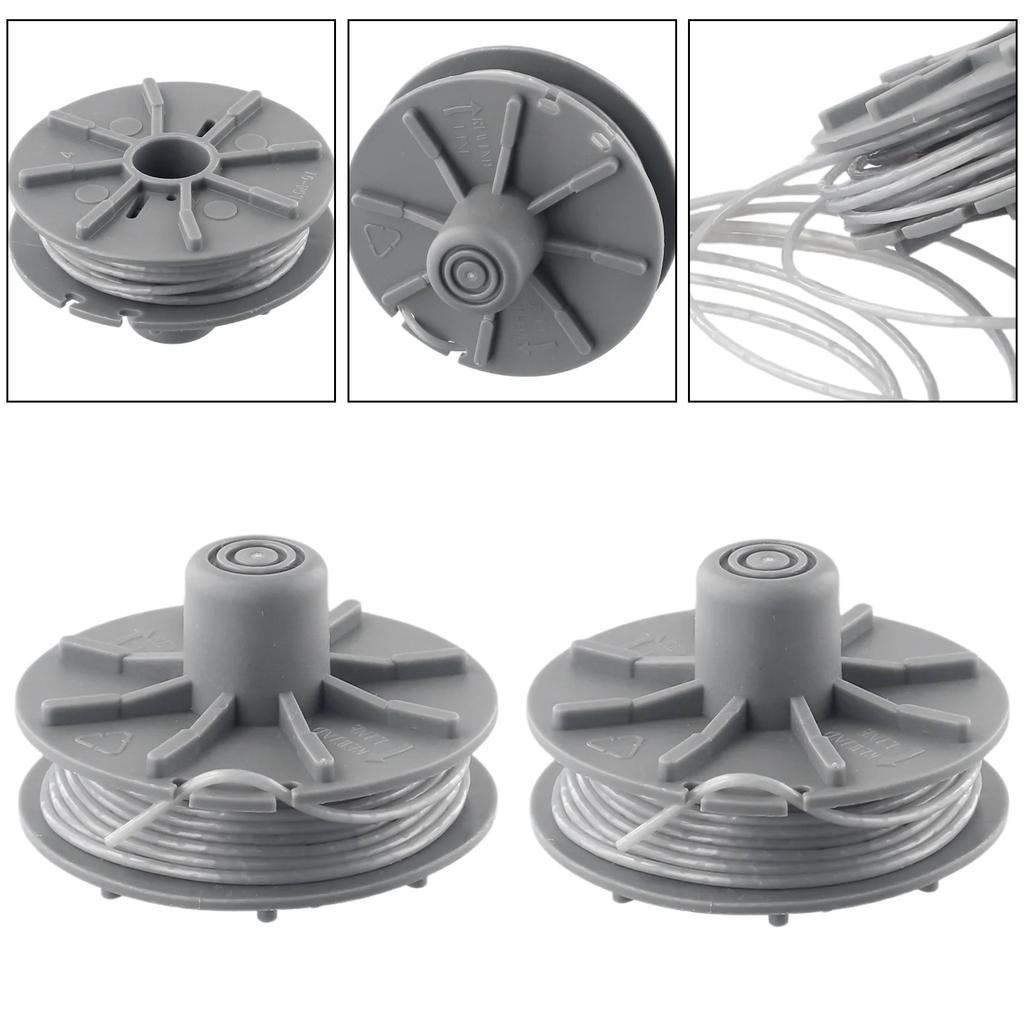 2* For Garden 05307-20 Replacement Spool For SmallCut 300 For Small Cut Plus 350/23 For EasyCut 400/25 Grass Trimmer Spool Line