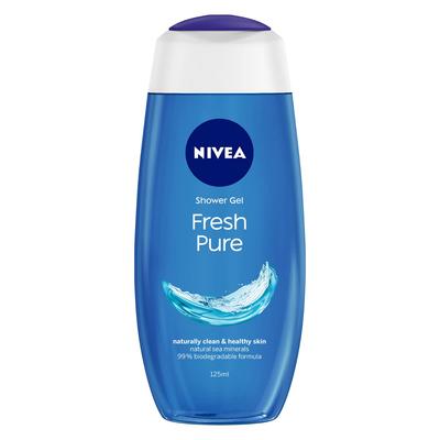 Świeży Żel pod Prysznic Pure 125ml Opakowanie 1 Z Minerałami Morskimi Dla Jedwabistej Miękkości Skóry I Odświeżającego Letniego Doświadczenia Pod Prysznicem