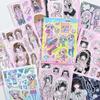 Korean Domi Cartoon Girl Stickers: Cute, Creative DIY Journal Decor