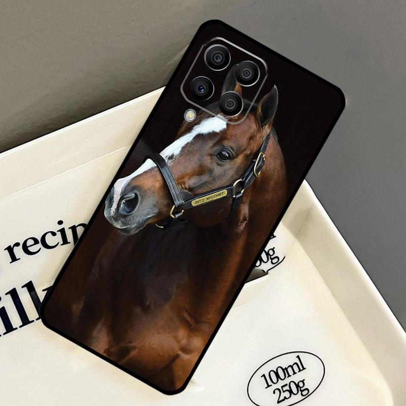 Animal Steed Horse Case For Samsung Galaxy M32 M12 M52 M15 M35 M55 M31 M56 M36 M16 M06 M13 M33 M53 M14 M34 M54