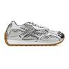 B Wang Yibo Zhou Yutong zilver geweven dad shoes heren en dames koppel casual sportschoenen