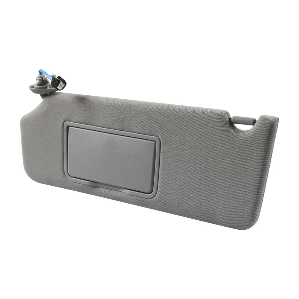 83280TG7A12ZB Left Driver Side Sun Visor Gray for Honda Pilot Ridgeline 2017-22