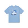 New MLB Set In Sleeve T Shirt Unisex Light Blue 3ATS62023-07BLL